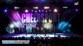 Top Gun All Stars Savannah - Power [2026 L4 Senior - Small - B Day 1] 2026 CHEERSPORT National All Star Cheerleading Championship