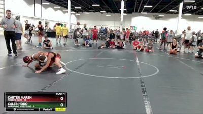 76 lbs Round 2 (4 Team) - Carter Marsh, Firebird Elite vs Caleb Hodo, Warhawks Wrestling