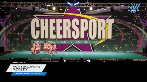 Kouture Level Athletics - Modesty [2025 L2 Junior - D2 - Small - B Day 2] 2025 CHEERSPORT National All Star Cheerleading Championship