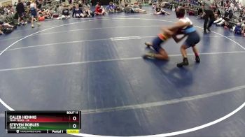 125 lbs Round 4 (6 Team) - Caleb Hennig, Team Texas vs Steven Robles, Team Arizona