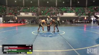 6A 190 lbs Cons. Round 3 - James Thompson, Huffman vs Braylon Young, Athens