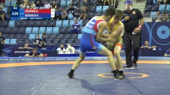 55 kg 1/8 Final - Adam Anders SILVERIN, Sweden vs Aleksandar Berarov, Serbia