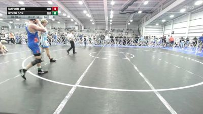 170 lbs Rr Rnd 3 - Ian Von Loh, Rabbit Wrestling Club - HSB vs Ryker Cox, BlueWave - HSB