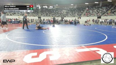113 lbs Consi Of 16 #2 - Bella Temple, Madill vs Ella Huddleston, Little Axe Women?s Wrestling