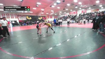 115 lbs Cons. Round 7 - Olive Lechiara, Temecula Valley vs Savannah Gutierrez, Redlands East Valley