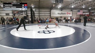 74 kg Champ. Rd Of 128 - Aidan Rush, Golden One RTC vs Dominic Findora, Dragon Wrestling Club