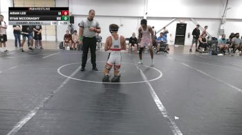 126 lbs Champ. Round 1 - Ryan McConaghy, West Deptford Eagles vs Aidan Lee, GA