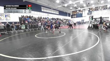 144 lbs Champ. Round 3 - Jayden Palomino, Santa Ana vs Jacob Solano, Etiwanda