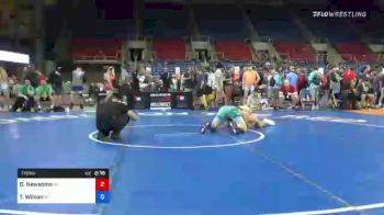 170 lbs Round Of 32 - Dylan Newsome, Ohio vs Trevor Wilson, Missouri