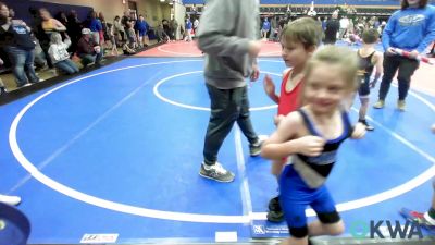 46 lbs Round Of 16 - Maxx Lawson, Miami Takedown Club vs James Evans, Bartlesville Wrestling Club