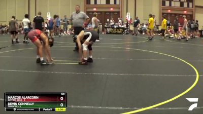 125 lbs Round 5 (6 Team) - Devin Connelly, Town WC vs Marcos Alarcorn, Olympic Gold