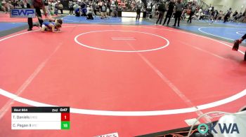 52 lbs Round Of 16 - Finn Morse, Sallisaw Takedown Club vs Grasyn Calderon, Runestone