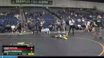 135 lbs Cons. Round 3 - Ananth Manibushan, Georgia vs Judge DeYoung, Florida