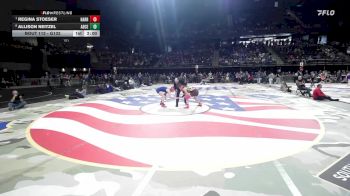 Quarterfinal - Regina Stoeser, Harrisburg vs Allison Neitzel, Aberdeen Central