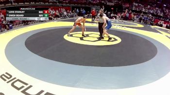 D2-132 lbs Cons. Round 1 - Luke Stanley, Marlington vs Owen Beard, Napoleon