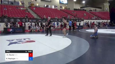 68 kg Cons 16 #1 - Hayden Reuter, Interior Grappling Academy vs Nathaniel Replogle, Steller Trained Wrestling