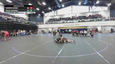 125 lbs Cons. Semi - Andres Juarez, Mission College vs Isaac Antunez, Santa Ana College