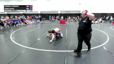 138 lbs Dominic Cordero, Tennessee Freestyle vs Jesse Gatto, Virginia Freestyle