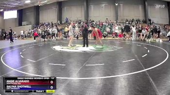 117 lbs Quarterfinal - Salyna Shotwell, Life University vs Angie Alvarado, Unattached-Rio