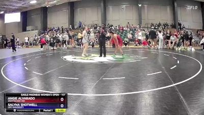 117 lbs Quarterfinal - Salyna Shotwell, Life University vs Angie Alvarado, Unattached-Rio