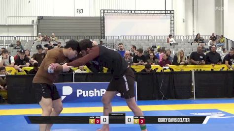 Kyusik Kim vs Corey Davis DeLater 2025 World IBJJF Jiu-Jitsu No-Gi Championship