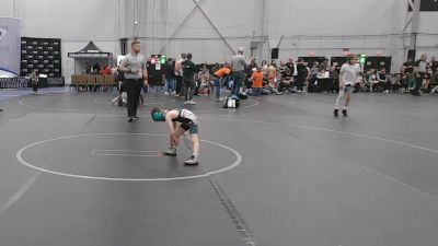 44 lbs Finals (2 Team) - Cooper Dietz, Team PA/USA vs Leo Rizzo, Hammers