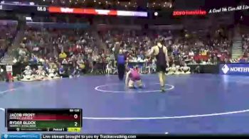 3A-138 lbs 1st Place Match - Jacob Frost, Dowling Catholic vs Ryder Block, Waverly-Shell Rock