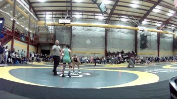 115 lbs Champ. Round 2 - Ladyn Hines, Barnesville HS vs Riley Walker, Kearney HS