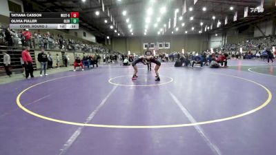 115 lbs Cons. Round 3 - Olivia Fuller, Glenpool vs Tatiana Casson, Omaha Westside