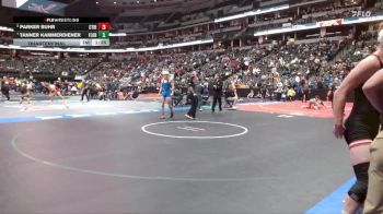 157-3A Quarterfinal - Tanner Kammerdiener, Florence High School vs Parker Buhr, Centauri High School