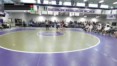 110 lbs Quarterfinals (8 Team) - Hayley Jones, Long County vs Abigayle Ginn, Jefferson