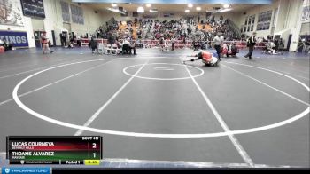 132 lbs Cons. Round 4 - Lucas Courneya, Beverly Hills vs THOAMS ALVAREZ, Mayfair