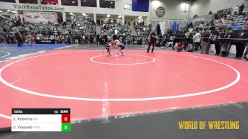 52 lbs Semifinal - Camren Redwine, New Mexico vs Urijah Vasquez, Elite Force Wrestling Club