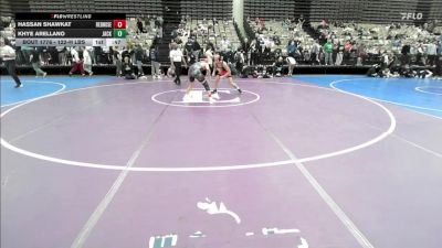 122-H lbs Consi Of 32 #1 - Hassan Shawkat, RedNose Wrestling School vs Khye Arellano, Jackson Township