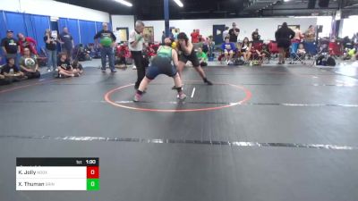 165 lbs Consi Of 4 - Kingston Jolly, NoOx Wrestling vs Xavier Thuman, Grindhouse