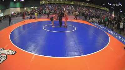 124 lbs Consi Of 16 #1 - Abigail Alicandro, MA vs Ivy Andersen, GA