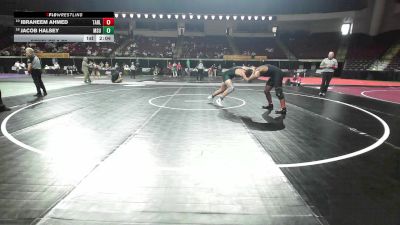 184 lbs Consi Of 8 #2 - Ibraheem Ahmed, Tarleton State vs Jacob Halsey, Michigan State