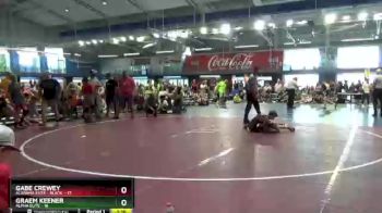 100 lbs Round 6 (8 Team) - Graem Keener, Alpha Elite vs Gabe Crewey, Alabama Elite - Black&nbsp;