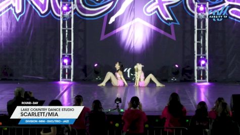 Lake Country Dance Studio - Scarlett/Mia [2025 Mini - Duo/Trio - Jazz Day] 2025 DanceFest Grand Nationals