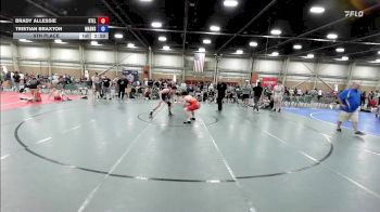 83 kg 5th Place - Brady Allessie, Steller Trained Cad Bane - HSE vs Tristian Braxton, Mat Assassins Black - HSE