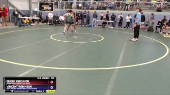 120 lbs Semifinal - Emery Kirchner, Marathon Wrestling Club vs Vincent Robinson, Avalanche Wrestling Association