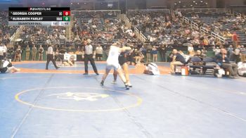 6A - 165 lbs Quarterfinal - Georgia Cooper, Scotland High School vs Elisabeth Farley, Ragsdale