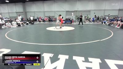 106 lbs Round 1 (16 Team) - Julian Ortiz-Garcia, Texas Red vs Landen Modica, Louisiana Red