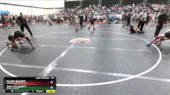 113 lbs Round 2 - Allen Quiaem, Gator Wrestling Club vs Sam Colquett, Myrtle Beach