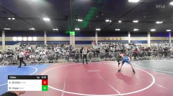 126 lbs Round Of 64 - Asher Stubbs, Team Thunder WC vs Max Hope, Ground Creatures