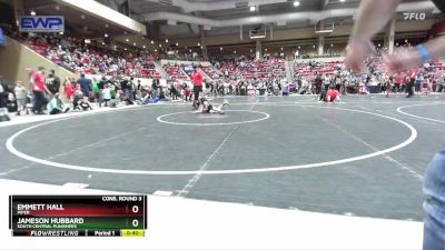 55 lbs Cons. Round 3 - Emmett Hall, Piper vs Jameson Hubbard, South Central Punishers