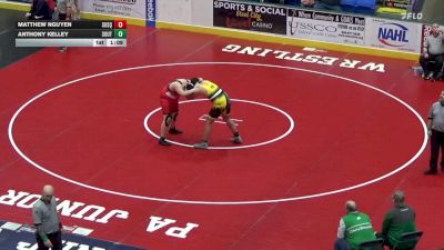 252 lbs Quarterfinal - Matthew Nguyen, Susquenita vs Anthony Kelley, South Fayette