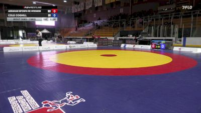 74kg Cons. Round 2 - Abraham Mfonpa`re Ntienjem, Wildbeast W.C.00 vs Cole Coghill, Brock WC