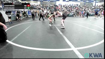 100 lbs Quarterfinal - Logan Whited, Perry Wrestling Club vs Jaxon Wilson, Standfast