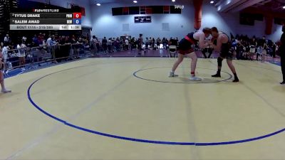 215/285 Round 1 - Tytus Drake, Front Royal Wrestling Club vs Salem Awad, Ranger Elite WC
